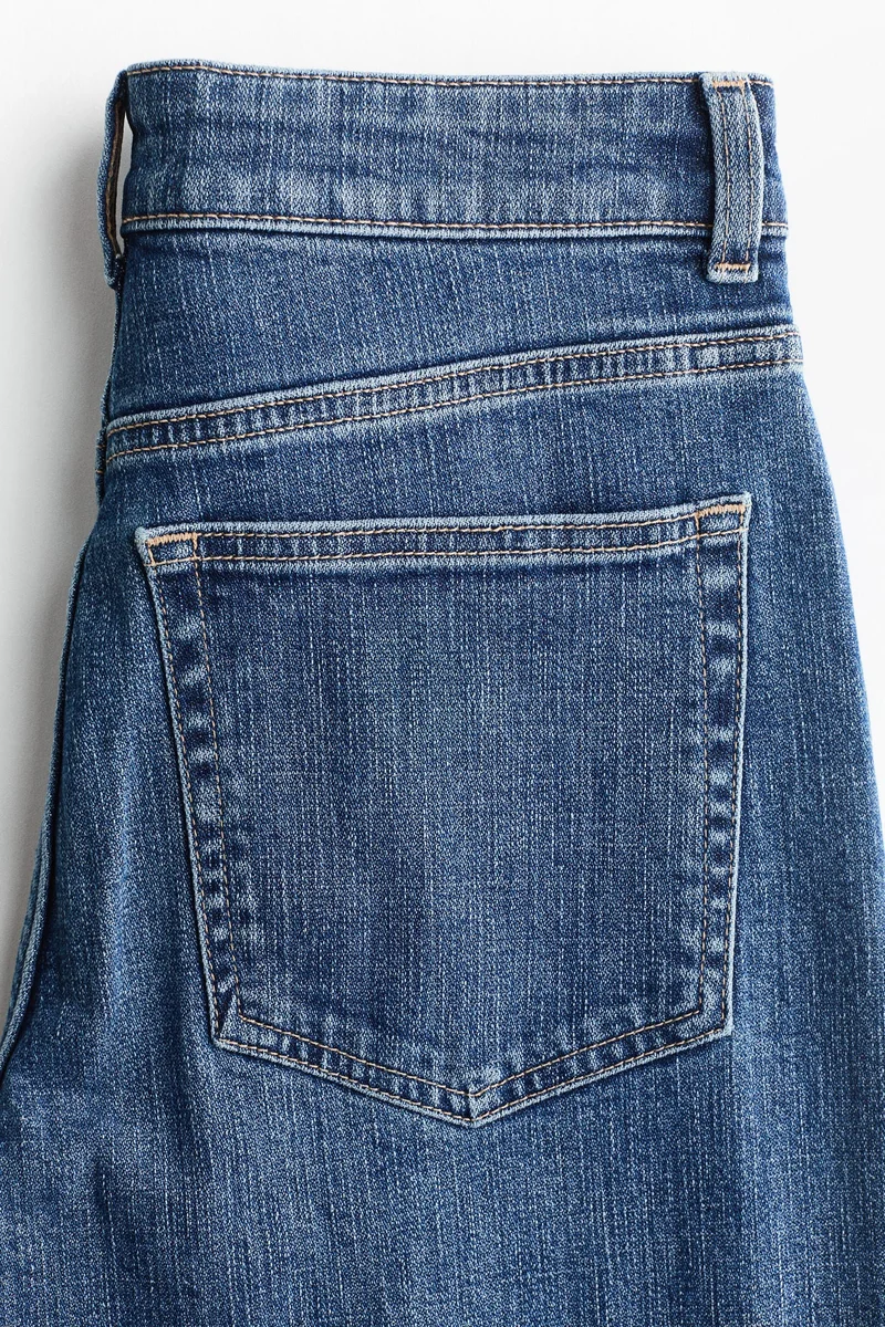 H&M  Wide High Jeans for Women | Best Price UAE